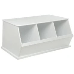 Badger Basket Three Bin Stackable Storage Cubby -HOMCOM Store GUEST 5f680890 486e 4acd a7f6 466d161d78c4