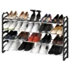 Seville Classics 4 Tier Expandable Stackable 20 Pair Shoe Rack Organizer -HOMCOM Store GUEST 5f83e2d1 cc0a 4700 b182 43bd65577f44