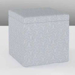 Plano Storage Ottoman In Geometric - Skyline Furniture -HOMCOM Store GUEST 604ae11a ffb1 43bc aa3c a630c4406a8b