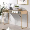 Milrix Sofa Table With Glass Top - MiBasics -HOMCOM Store GUEST 60e57c7c a1c3 46e8 b330 14f3fb93dfe2