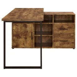 Hertford 2 Drawer L-Shape Desk - Coaster -HOMCOM Store GUEST 615b5d78 f15b 47bc a3d3 a0d419e03a00