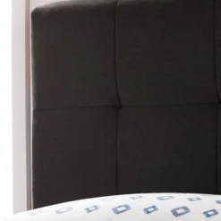 Tara Upholstered Platform Bed Frame With Square Tufted Headboard - Brookside Home -HOMCOM Store GUEST 62a1dffd a0e1 45be a201 953245de0210