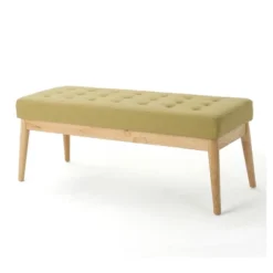 Saxon Upholstered Bench - Christopher Knight Home -HOMCOM Store GUEST 64974723 e56c 4eaf a4ed 1f2319e6c7c2