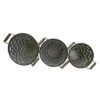 Set Of 3 Galvanized Metal & Wood Baskets - Foreside Home & Garden 1 Set Of 3 Galvanized Metal & Wood Baskets - Foreside Home & Garden -HOMCOM Store GUEST 664fe47c 87d3 4b19 9db7 0eba472b0b50