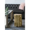 Tree Trunk Stool Gold - A&B Home -HOMCOM Store GUEST 66d5dd63 f285 4296 861d afe91a4df2bc