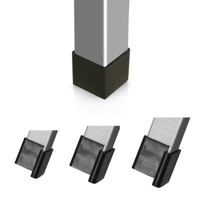 Unique Bargains Rubber L-Shaped Iron Leg Furniture Foot Covers 1.7" X 1.7" X 1.14" 10 Pcs Black 3 Unique Bargains Rubber L-Shaped Iron Leg Furniture Foot Covers 1.7" X 1.7" X 1.14" 10 Pcs Black