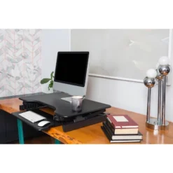 Height Adjustable Sit To Standing Desk Riser - Rocelco -HOMCOM Store GUEST 67f922f4 c029 418e a0c5 2145f28e3cb9