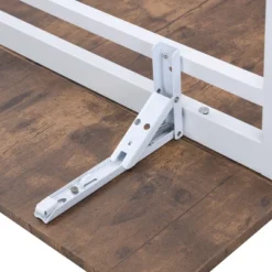 Farmhouse 5-piece Counter Height Drop Leaf Dining Table Set-ModernLuxe -HOMCOM Store GUEST 6845a51c 3cab 4e26 a3d3 9597a2872612