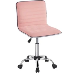 Yaheetech Velvet Low Back Armless Desk Chair Office Chair With Wheels 17 Yaheetech Velvet Low Back Armless Desk Chair Office Chair With Wheels -HOMCOM Store GUEST 69e71015 1a69 4cd5 b7ff 108d9b8b1f79