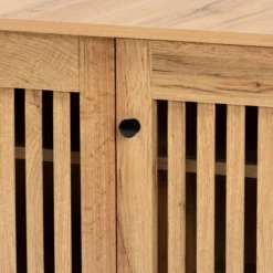 Fernanda Wood 3 Door Cabinet Oak Brown/Black - Baxton Studio 13 Fernanda Wood 3 Door Cabinet Oak Brown/Black - Baxton Studio -HOMCOM Store GUEST 6a5b56ed 8f8d 427b b56c 9ef932a03bd4