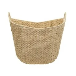 Household Essentials Tall Scoop Basket Paper Rope Cream -HOMCOM Store GUEST 6a7adff1 effc 4edf 9ed0 e2e6f728c5d7