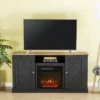 Electric Fireplace And TV Stand For TVs Up To 60" Gray - Home Essentials -HOMCOM Store GUEST 6a8ed85d 7e36 4262 8dfe 88ae7d9a6ba2