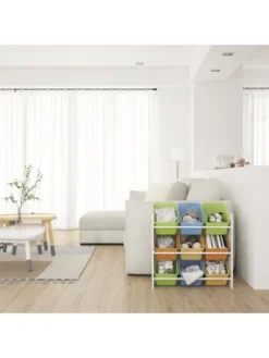 Year Color White Toy Cubes Storage Organizer For Kids, Classroom, Playroom, Daycare, Nursery With 9 Colorful Storage Bins 12 Year Color White Toy Cubes Storage Organizer For Kids, Classroom, Playroom, Daycare, Nursery With 9 Colorful Storage Bins -HOMCOM Store GUEST 6cfb8b01 4360 4e2a a81b ab74082df34d