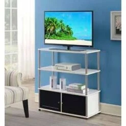 Highboy TV Stand For TVs Up To 40" Doors - Breighton Home -HOMCOM Store GUEST 6d53582d 2d3b 4f1f 9570 f9f009be48c5