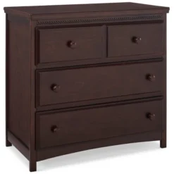 Delta Children Emerson 3 Drawer Dresser With Changing Top And Interlocking Drawers -HOMCOM Store GUEST 6e3d35cb b4e2 4821 8db4 16e13c6f44c8