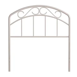 Jolie Metal Arched Scroll Design Headboard And Bed Frame White - Hillsdale Furniture -HOMCOM Store GUEST 6e7d77af 2127 48fb b6be ad2a8630a62d