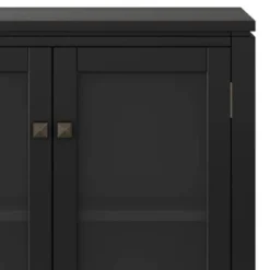 30" Essex Low Storage Cabinet Black - WyndenHall -HOMCOM Store GUEST 6eb13765 aec4 4b20 8fa2 d17b4e134e72