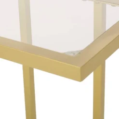 Hickson Modern Glam C Shaped End Table Gold - Christopher Knight Home 17 Hickson Modern Glam C Shaped End Table Gold - Christopher Knight Home -HOMCOM Store GUEST 6f764a77 b3f1 4db9 a18f 18fe85df9c26