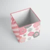 Bacati - Watercolor Floral Coral/Gray Fabric Storage Box/Tote Small 1 Bacati - Watercolor Floral Coral/Gray Fabric Storage Box/Tote Small -HOMCOM Store GUEST 73669912 cc40 4834 83af 8a97536887fd