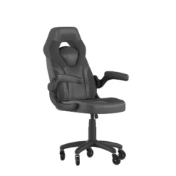 Flash Furniture X10 Gaming Chair Racing Office Computer PC Adjustable Chair With Flip-up Arms And Transparent Roller Wheels -HOMCOM Store GUEST 7369c550 f5a3 4157 8855 ee52b7f305d2