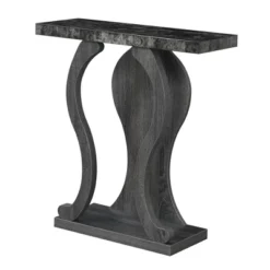 Newport Terry B Console Table With Shelf - Breighton Home -HOMCOM Store GUEST 750228e5 29b8 4ad6 894b 208a2f00c36f