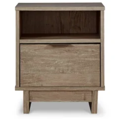 Oliah Nightstand Natural - Signature Design By Ashley -HOMCOM Store GUEST 75889180 c114 4c36 ab40 8deb2e83d32e