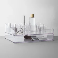 Bathroom Plastic Extra Large Cosmetic Organizer Clear - Brightroom™ 9 Bathroom Plastic Extra Large Cosmetic Organizer Clear - Brightroom™ -HOMCOM Store GUEST 7699a630 77d0 4c15 991b 3a57e72f815a