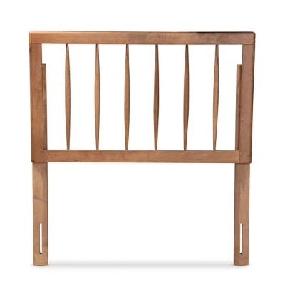 Valin Wood Headboard Walnut - Baxton Studio 3 Valin Wood Headboard Walnut - Baxton Studio