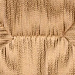 Saura Wood Hemp Accent Bench Oak Brown - Baxton Studio -HOMCOM Store GUEST 795e54a5 3252 4bd6 a406 b4f7b586b197