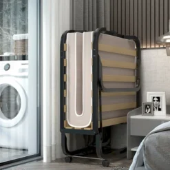 Costway Folding Rollaway Bed Extra Guest W/ Memory Foam Mattress 15 Costway Folding Rollaway Bed Extra Guest W/ Memory Foam Mattress -HOMCOM Store GUEST 7a27a80d 40fb 4395 8efb f6622ca1a354