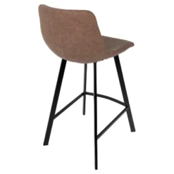 Set Of 2 26" Outlaw Industrial Counter Height Barstool - Lumisource -HOMCOM Store GUEST 7cf142d4 7ce5 4ac0 9992 e406b07d2f46