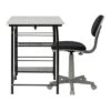 2pc Study Zone Ii Student Desk And Task Chair Set - Calico Designs -HOMCOM Store GUEST 7dfb4120 90df 457d 8d63 da01b38648c3