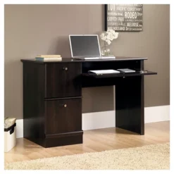 Computer Desk - Cinnamon Cherry - Sauder