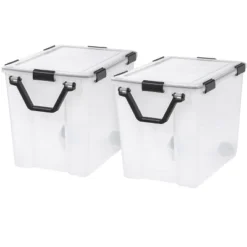 IRIS USA WEATHERPRO Airtight Plastic Storage Bin With Lid And Seal And Secure Latching Buckles 25 IRIS USA WEATHERPRO Airtight Plastic Storage Bin With Lid And Seal And Secure Latching Buckles -HOMCOM Store GUEST 7f5e563c fd76 4fc8 a155 eb26fd223f38