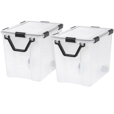 IRIS USA WEATHERPRO Airtight Plastic Storage Bin With Lid And Seal And Secure Latching Buckles 10 IRIS USA WEATHERPRO Airtight Plastic Storage Bin With Lid And Seal And Secure Latching Buckles - Image 8