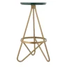 JONATHAN Y Spiroa Modern Industrial Metal Backless Circular Bar Stool -HOMCOM Store GUEST 7f819c51 d080 414a 89a8 b453d3b7befb