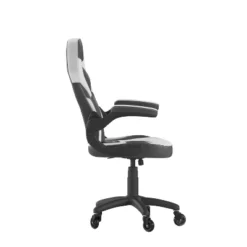 Flash Furniture X10 Gaming Chair Racing Office Computer PC Adjustable Chair With Flip-up Arms And Transparent Roller Wheels -HOMCOM Store GUEST 804b4190 b3c2 4ffe a9a9 7a0d7683dfe2