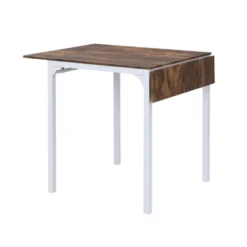 Farmhouse 5-piece Counter Height Drop Leaf Dining Table Set-ModernLuxe -HOMCOM Store GUEST 80ce57a4 b525 4a39 9c68 5206b84c3f73