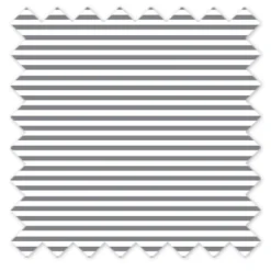 Bacati - Pin Stripes White/Gray Storage Box Large -HOMCOM Store GUEST 81fc09d4 313d 4c42 acc0 6292b7e98862