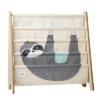3 Sprouts Collapsible Toy Chest Storage Bin With Lid And Bookshelf Rack For Baby And Toddler Bedroom Or Playroom, Sloth Print Design -HOMCOM Store GUEST 82b11545 ab85 4d9c ace8 3c1830cc7943