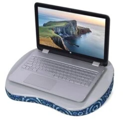 Sofia + Sam Lap Desk For Laptop And Writing - Blue Sunbursts