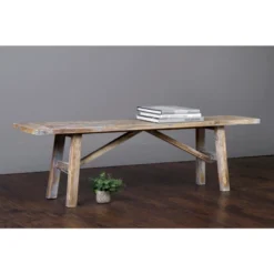 Jerome Rubberwood Bench Brown - East At Main 10 Jerome Rubberwood Bench Brown - East At Main -HOMCOM Store GUEST 846cd264 0b46 4c63 9c71 33180f2f7784