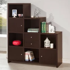 Spencer 9 Cube Reversible Storage Bookcase - Coaster