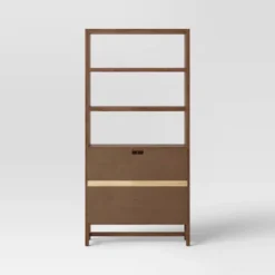 70.5" Warwick Storage Bookcase Brown - Threshold™ 7 70.5" Warwick Storage Bookcase Brown - Threshold™ -HOMCOM Store GUEST 85980270 0fc8 4a5b ba6e e66fa9ae95c9