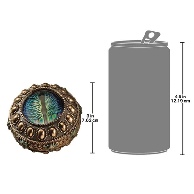 Design Toscano The Eye Of The Dragon Mystical Safe Box 6 Design Toscano The Eye Of The Dragon Mystical Safe Box - Image 4