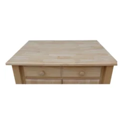 Daisy Kitchen Work Center - Unfinished - International Concepts -HOMCOM Store GUEST 87e80d63 704d 4c2a bd94 099ee0ab723b