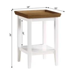 Ledgewood End Table - Breighton Home -HOMCOM Store GUEST 89f44f60 9fca 4bde bab7 df47d153a8b2