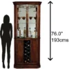 Howard Miller 690000 Howard Miller Piedmont Corner Wine Cabinet 690000 Rustic Cherry -HOMCOM Store GUEST 8a15f5a1 6918 4a57 b35c d3c1f122ff55