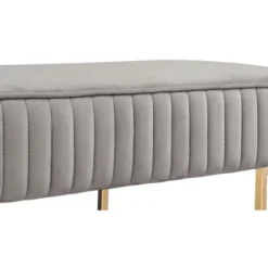 Simple Relax Set Of 2 Velvet Bench With Metal Base In Grey -HOMCOM Store GUEST 8a2c120c 954a 4980 b1f0 30dd021edab3