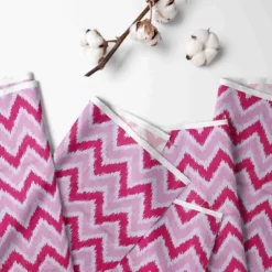 Bacati - MixNMatch Pink Zigzag Storage Box Large -HOMCOM Store GUEST 8a3adbd4 75dc 4bfb b229 4fe5259d150d